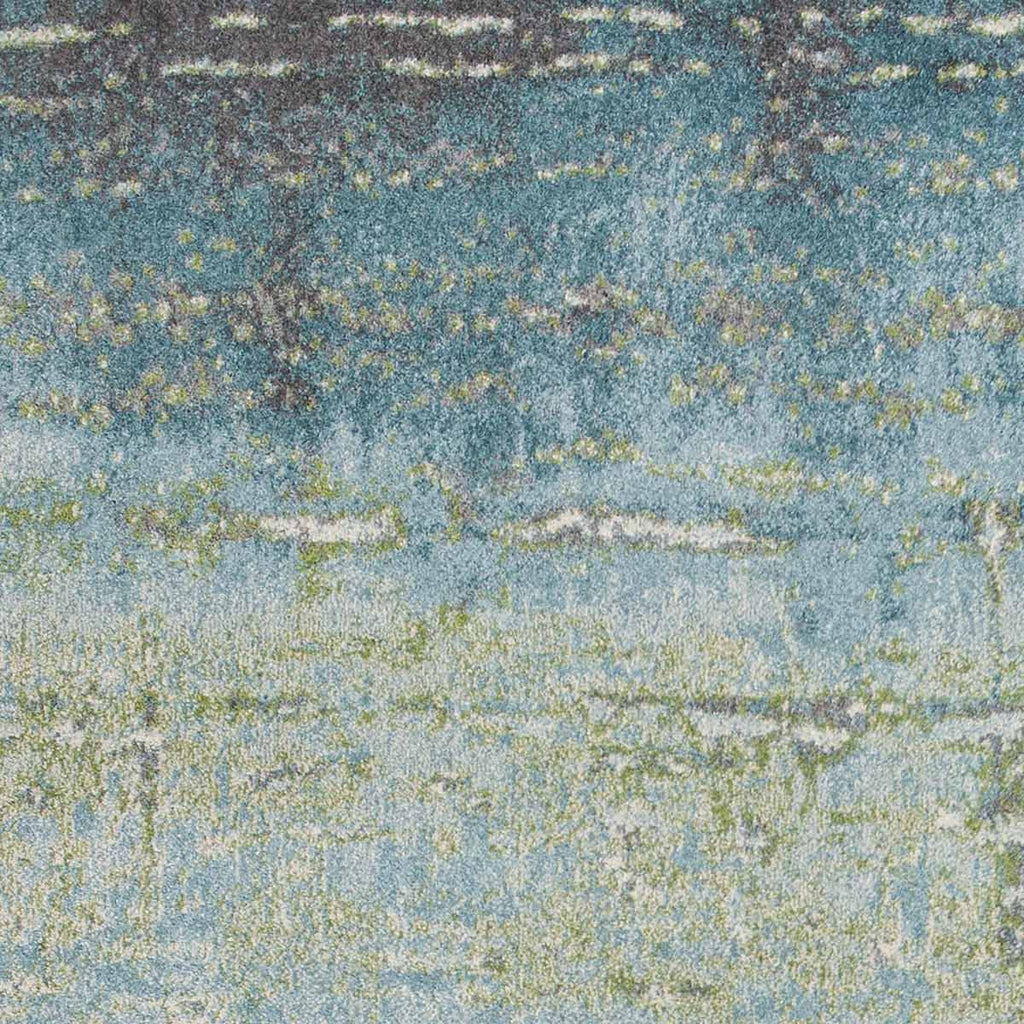 Impressions Aqua Rug - 8 x 11