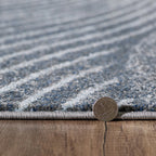 Foggy Waves Rug - 10 x 13