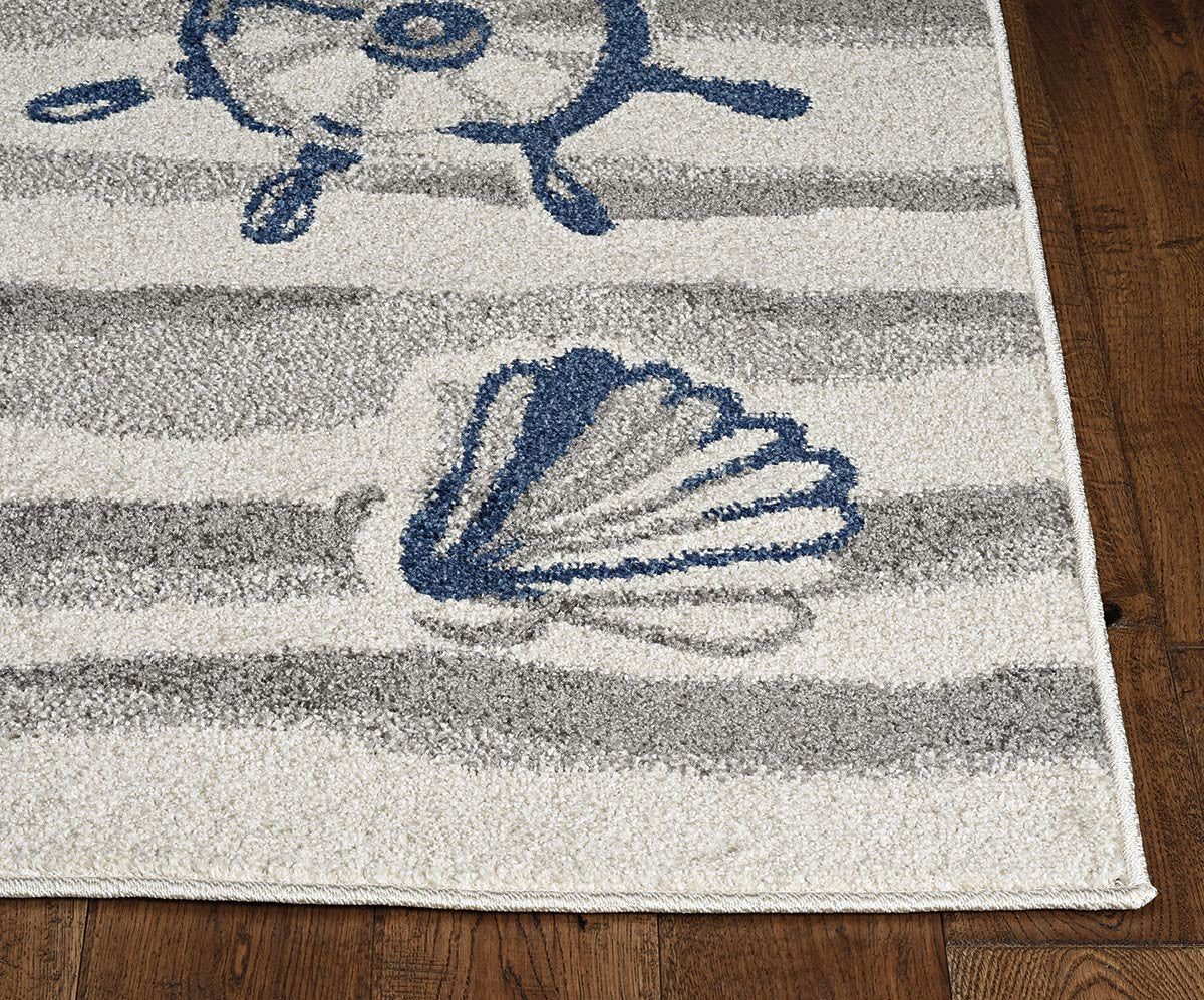 Nautical Day Indoor/Outdoor Rug - 3 x 5 - OUT OF STOCK UNTIL 08/25/2026