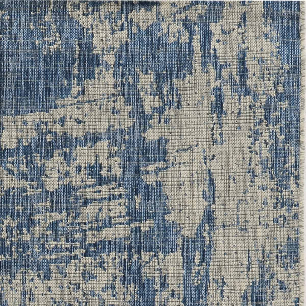 Seafoam Blue Indoor/Outdoor Rug - 8 Ft. Round