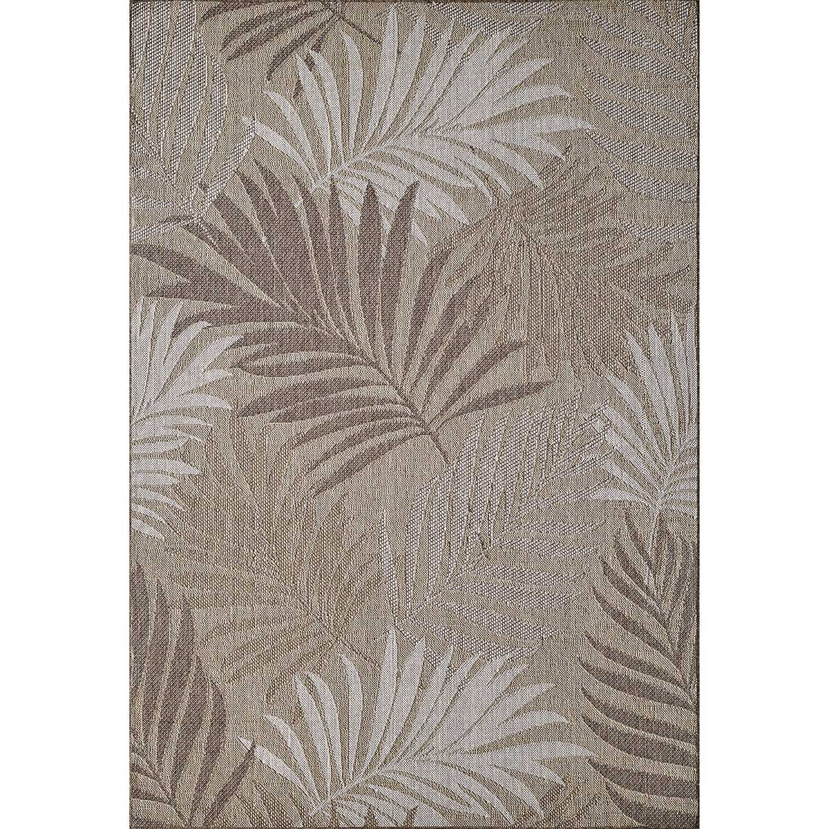Neutral Fronds Indoor/Outdoor Rug - 3 x 4