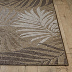 Neutral Fronds Indoor/Outdoor Rug - 3 x 4