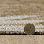 Neutral Fronds Indoor/Outdoor Rug - 3 x 4