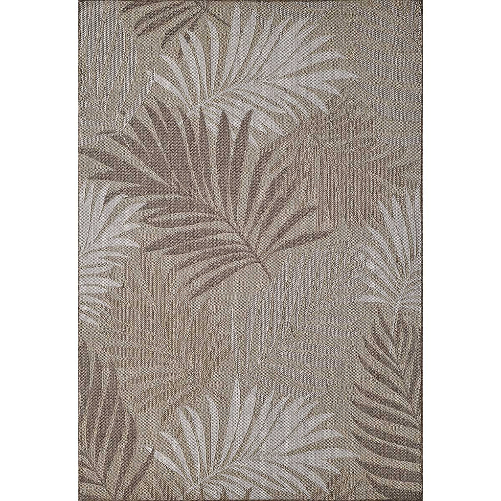 Neutral Fronds Indoor/Outdoor Rug - 8 x 11 - OUT OF STOCK UNTIL 10/28/2026