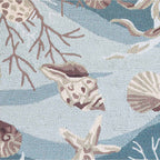 Sonesta Seafoam Shells Rug - 8 Ft Round