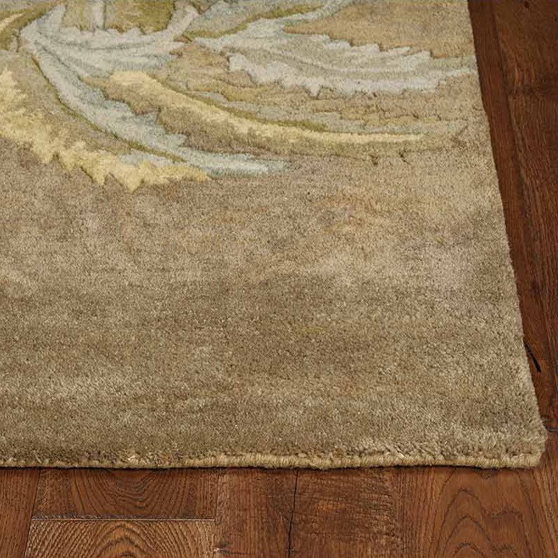 Sparta Moss Palm Trees Rug - 4 x 6