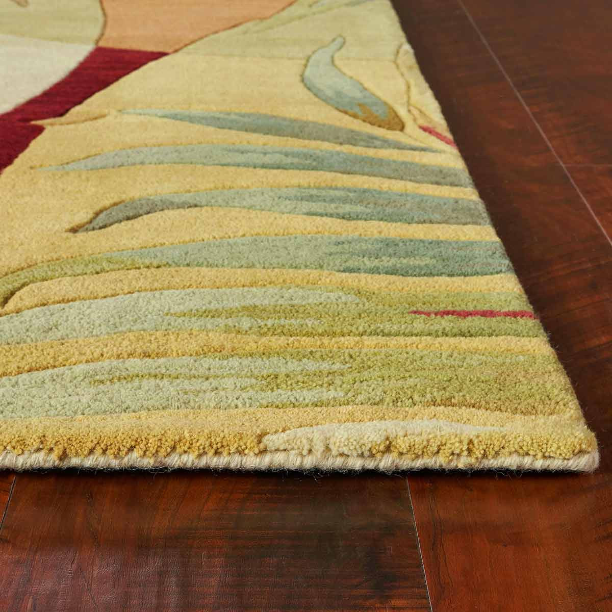 Sparta Coral and Ivory Breezes Rug - 4 x 6 - OUT OF STOCK UNTIL 06/22/2026