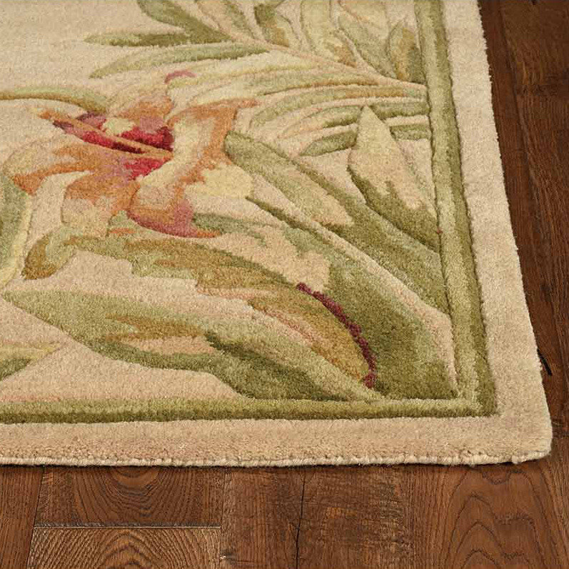 Sparta Ivory Rainforest Rug - 9 x 12