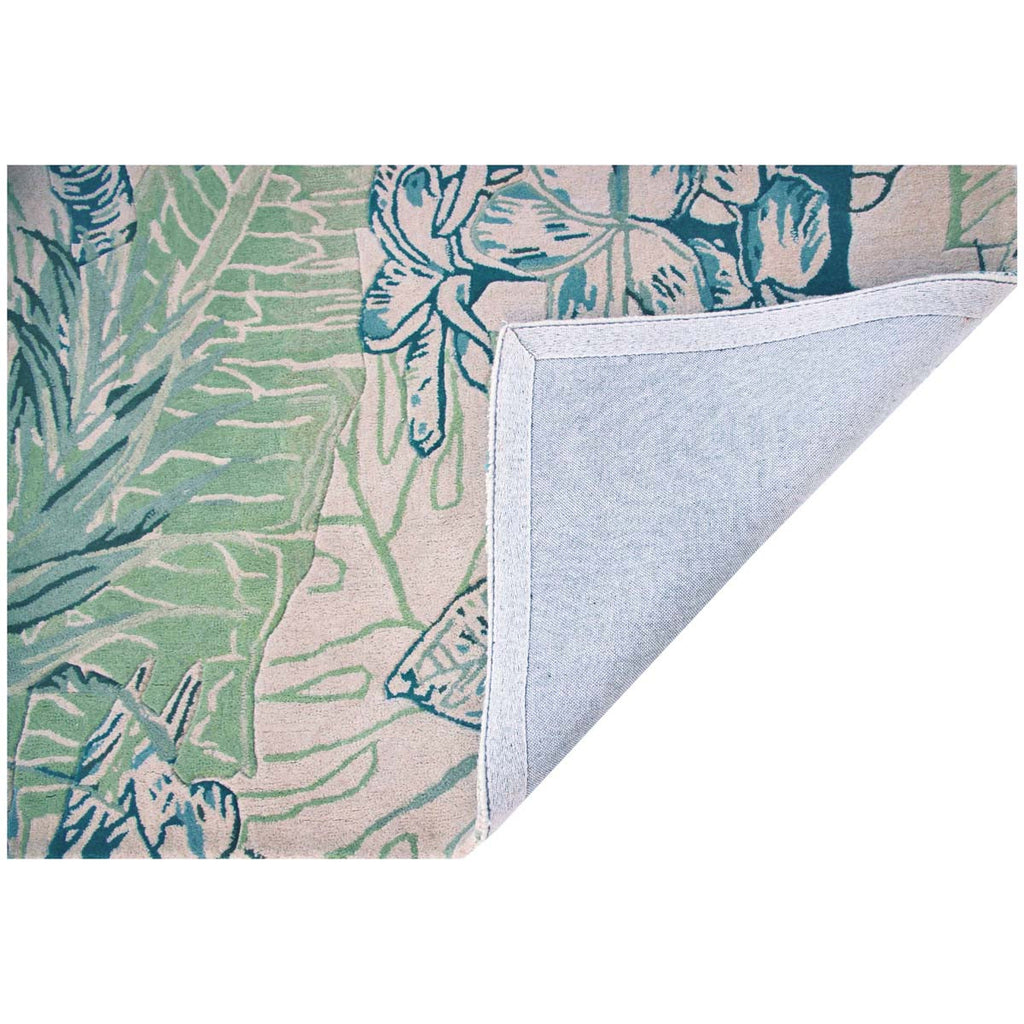 Coastal Greenery Rug - 9 x 12