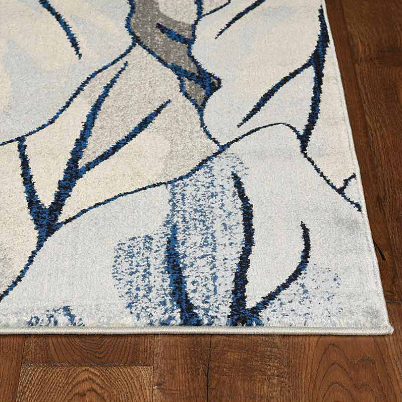 Hidden Oasis Gray Rug - 5 x 8