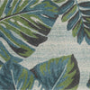 Palm Reef Green Rug - 8 x 11