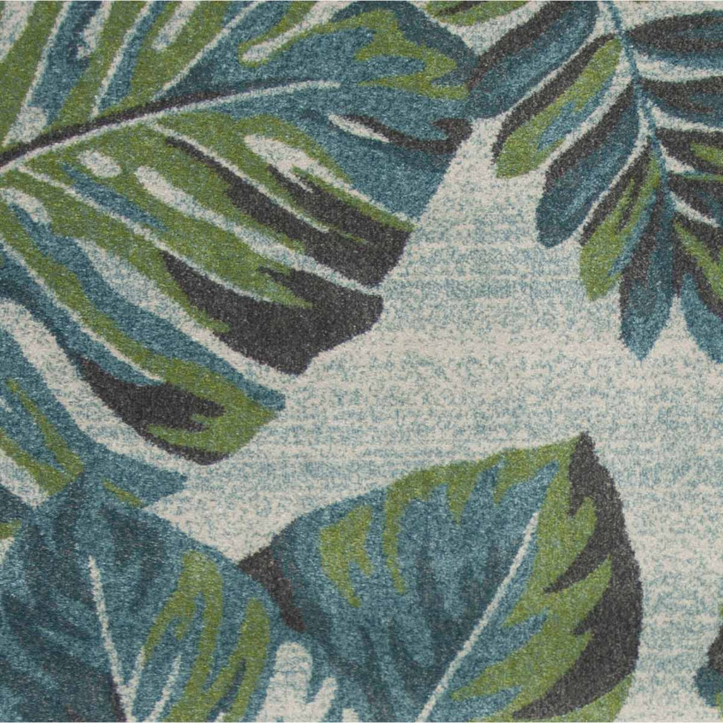 Palm Reef Green Rug - 8 x 11
