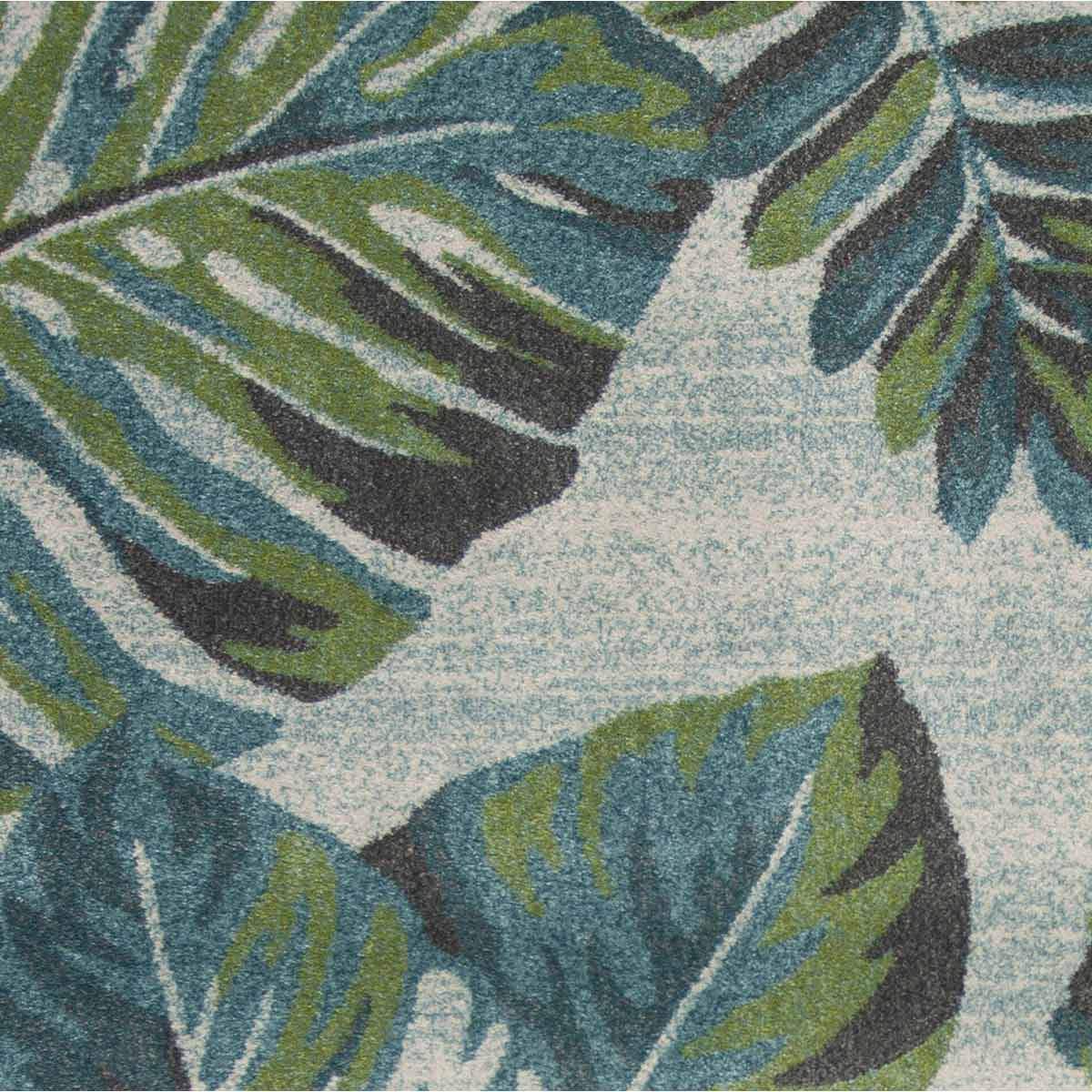 Palm Reef Green Rug - 8 x 11