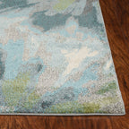 Lagoon Splash Rug - 10 x 13