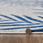 Indigo Palms Rug - 8 x 11