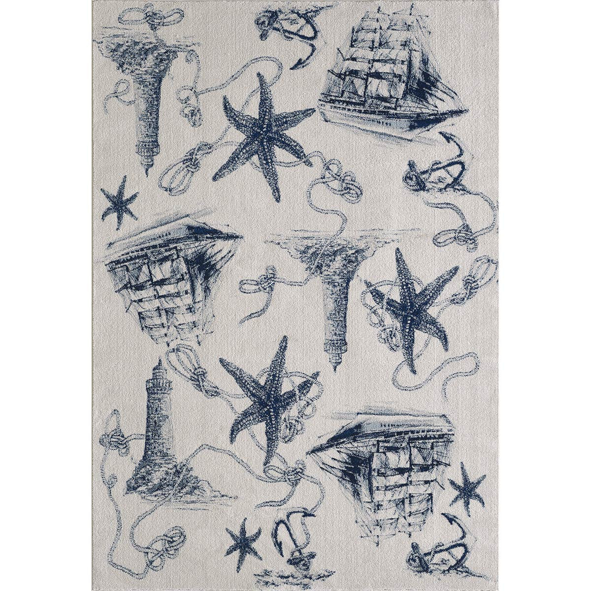 Seafarer Harbor Rug - 5 x 8