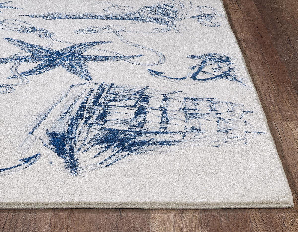 Seafarer Harbor Rug - 5 x 8