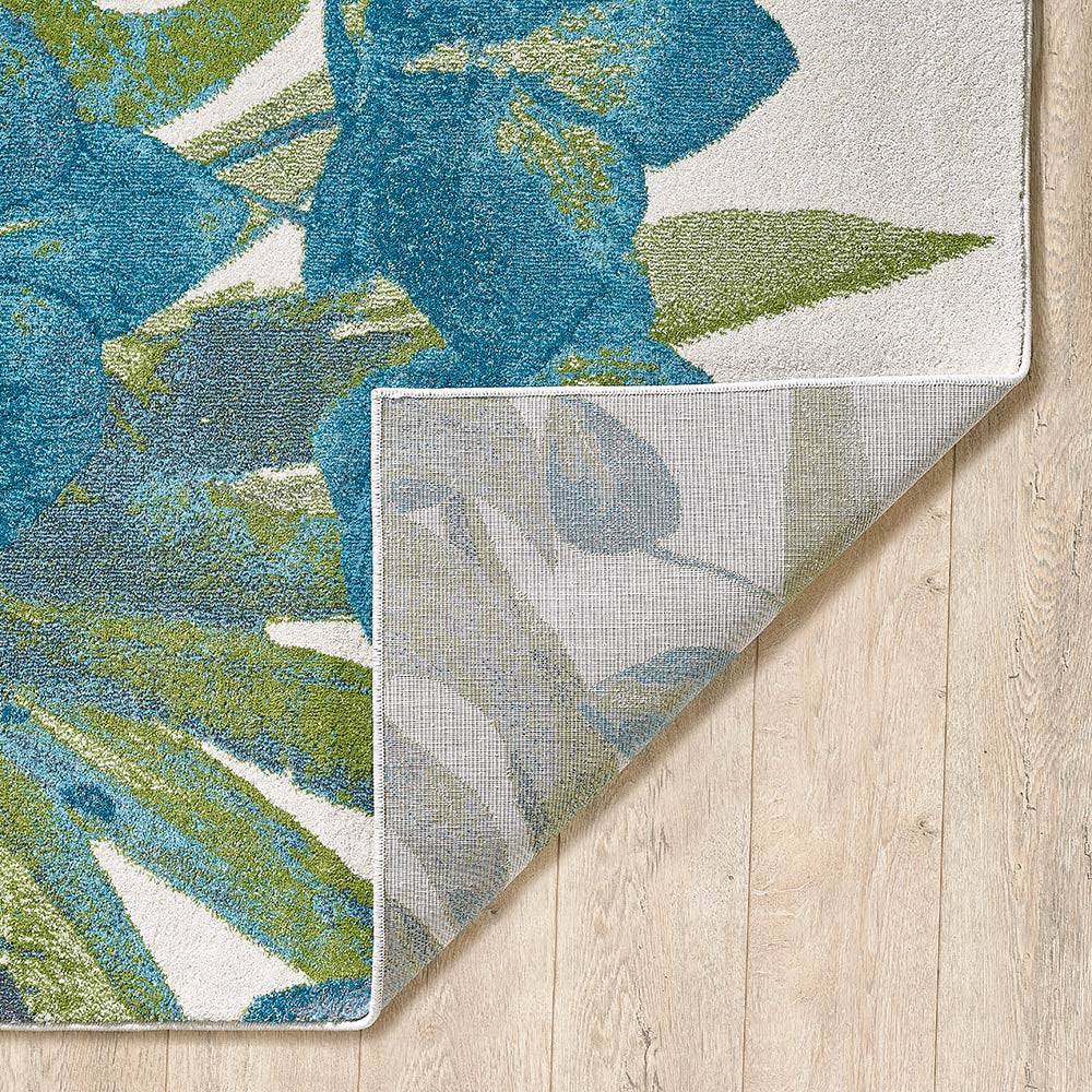 Kauai Flowers Rug - 5 x 8 - OUT OF STOCK UNTIL 10/20/2026
