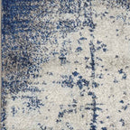 Weathered Denim Rug - 8 x 10