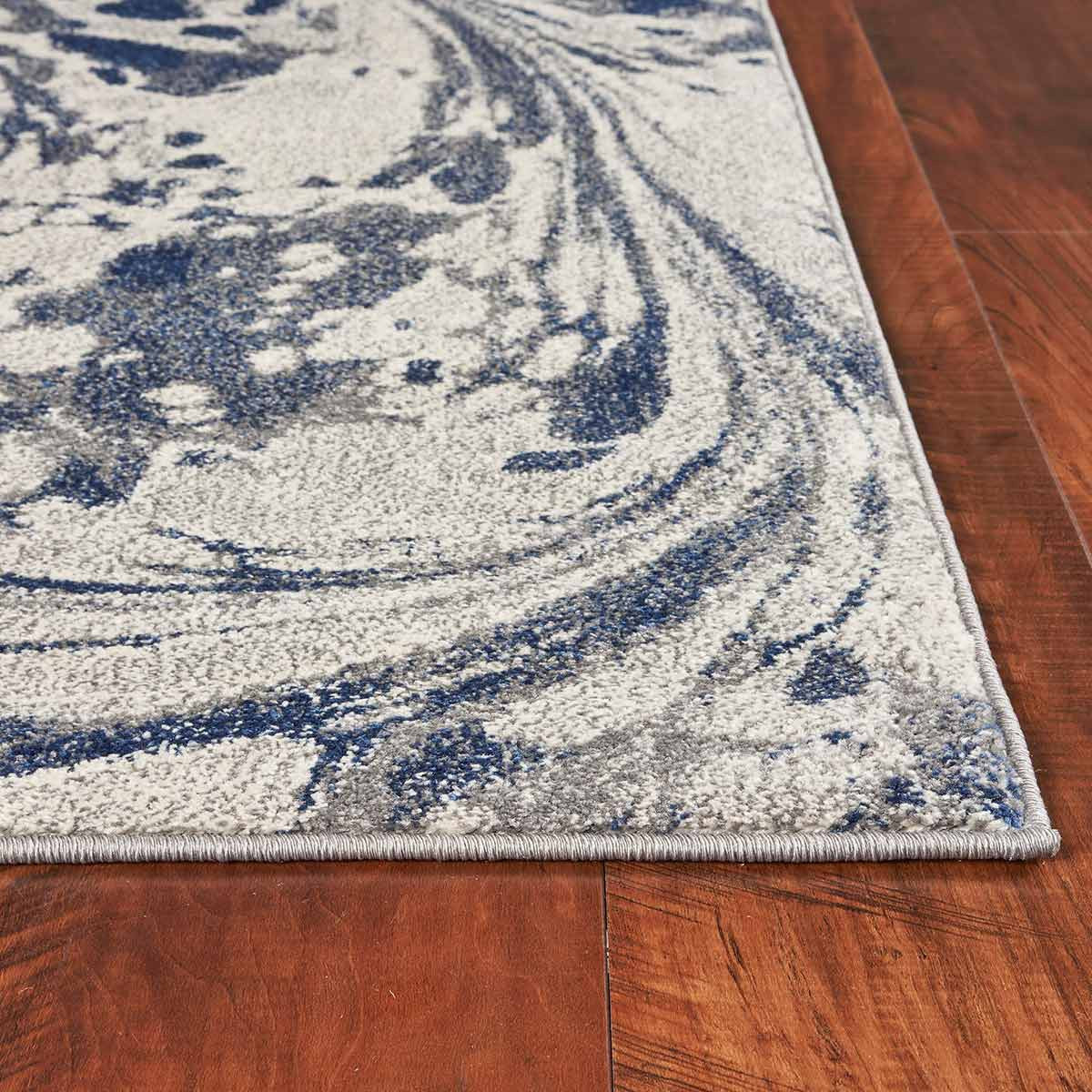Riptide Gray Rug - 3 x 5