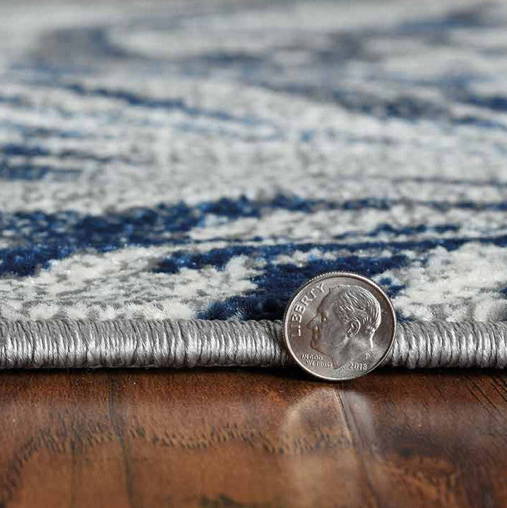 Riptide Gray Rug - 3 x 5
