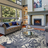 Riptide Gray Rug - 7 x 10