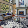 Riptide Blue Rug - 5 x 8