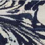 Riptide Blue Rug - 5 x 8