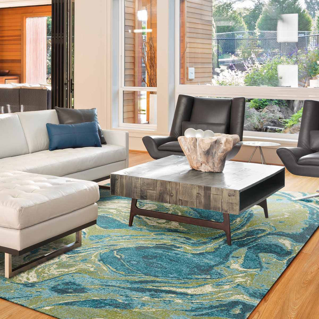 Earth & Sea Rug - 5 x 8