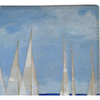 White Sailboats Outdoor Doormat