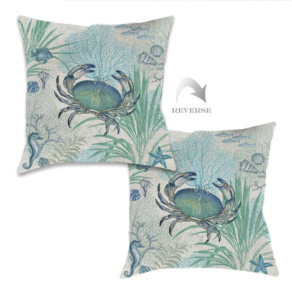 Blue Reef Pillow
