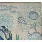 Blue Seas Outdoor Doormat