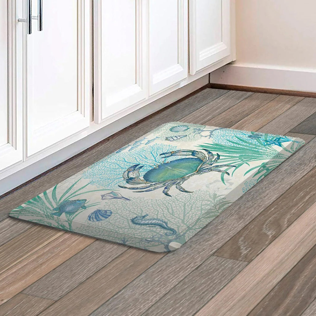 Crab Swim Anti-Fatigue Kitchen Mat