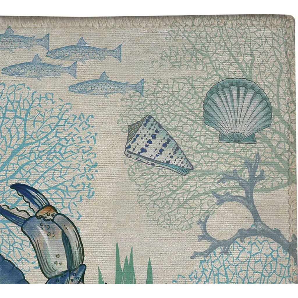 Blue Seas Outdoor Rug - 4 x 6