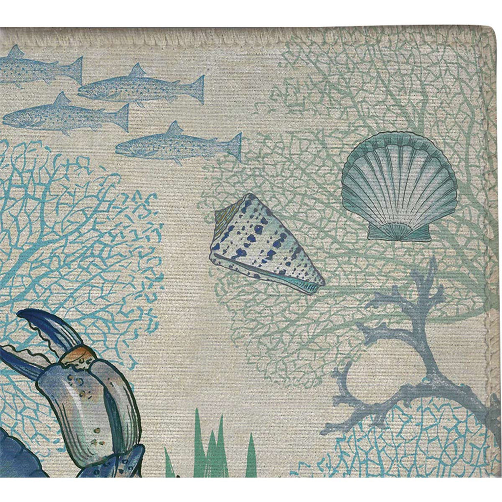 Blue Seas Outdoor Rug - 5 x 7