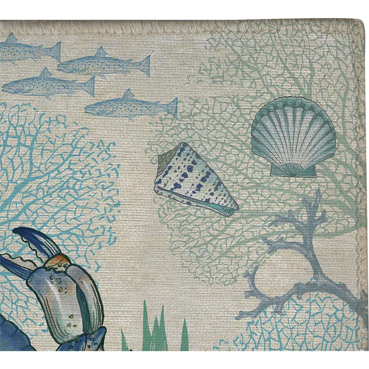 Blue Seas Outdoor Rug - 5 x 7