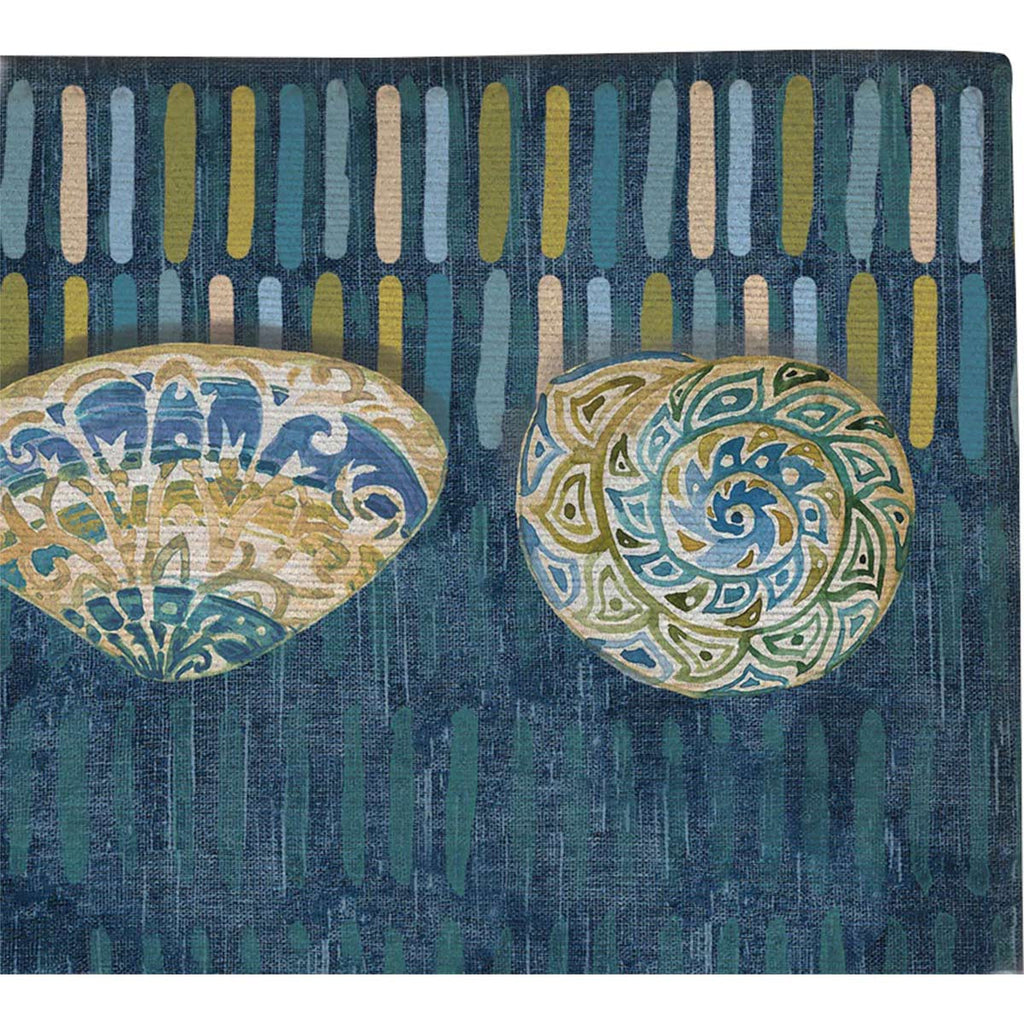 Stylized Shells Outdoor Rug - 2 x 3