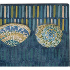 Stylized Shells Outdoor Rug - 4 x 6
