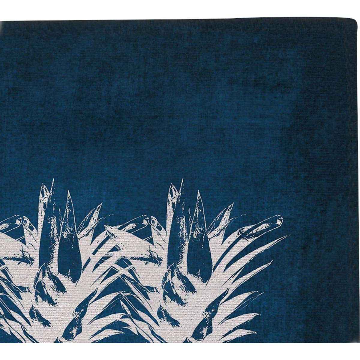 Indigo Pineapples Outdoor Rug - 5 x 7