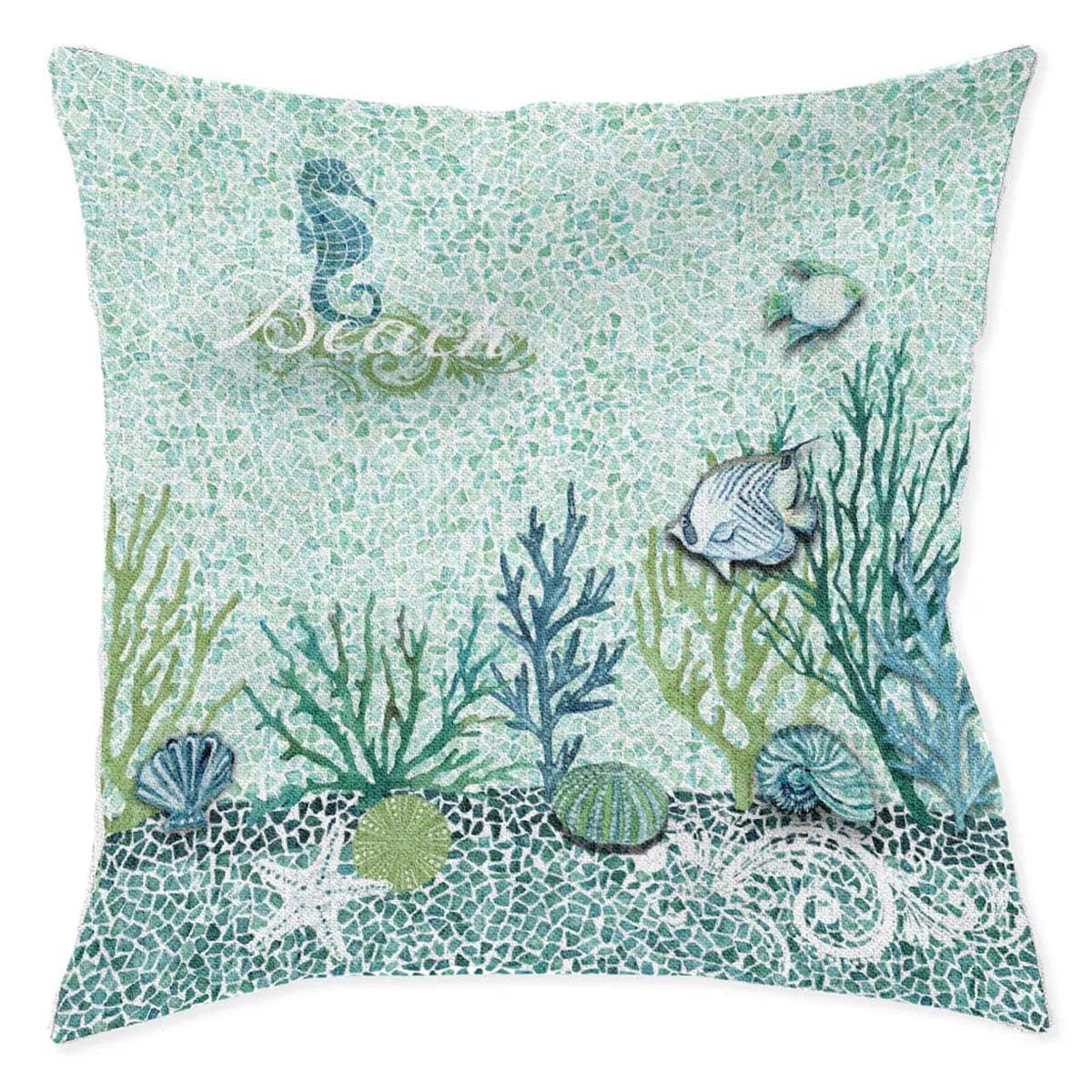 Reef Mosaic Pillow