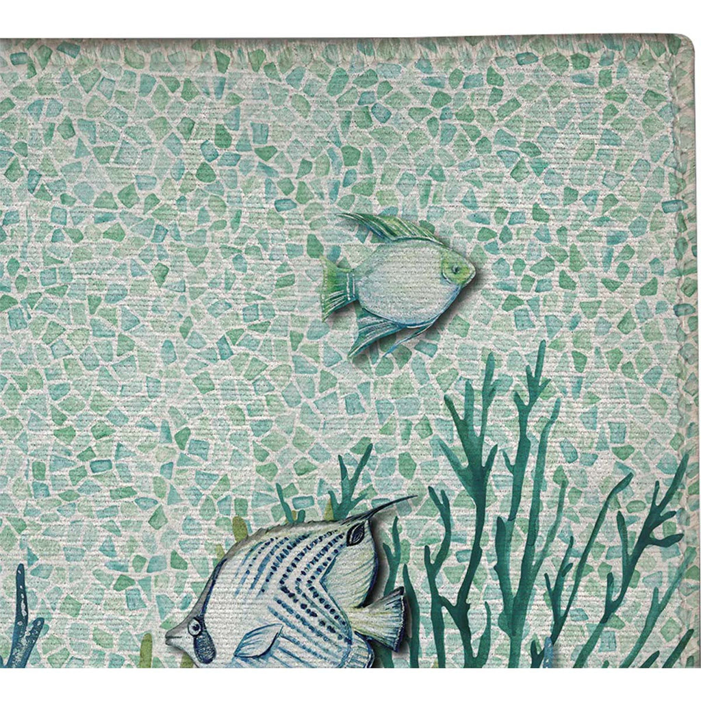 Beach Mosaic Outdoor Rug - 2 x 3