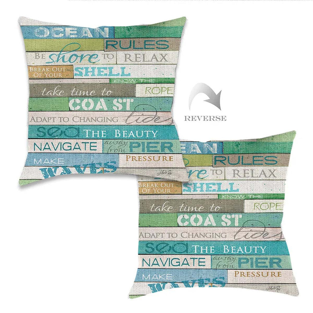 Rules of the Sea Pillow