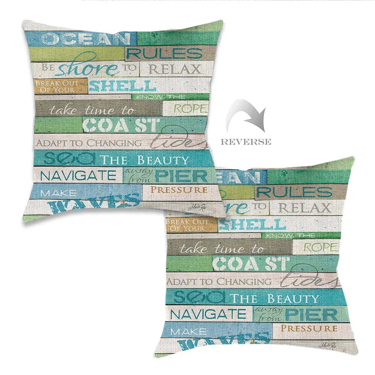 Rules of the Sea Pillow