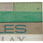 Seaside Rules Outdoor Rug - 5 x 7