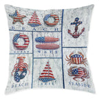 American Pride Beach Pillow