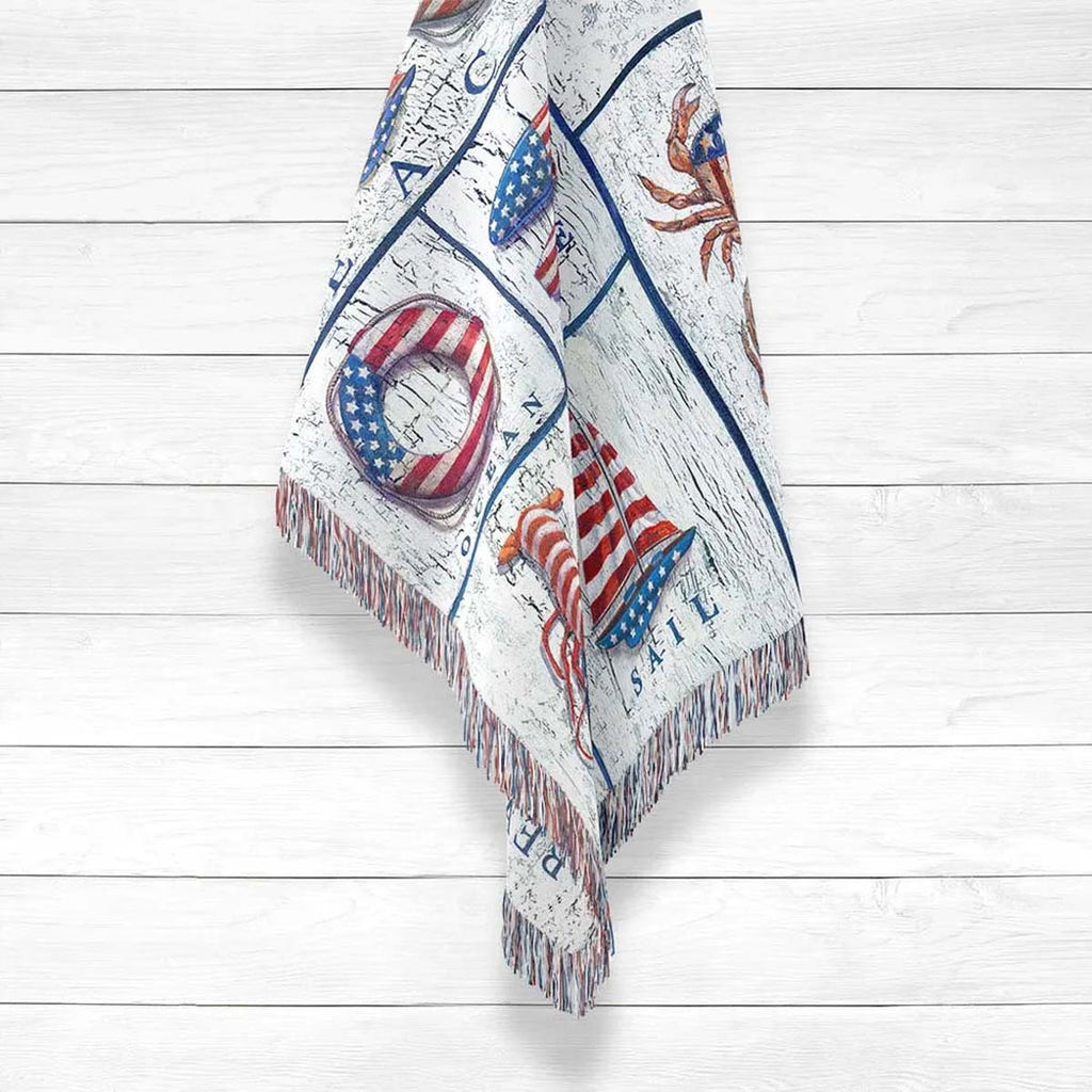 American Pride Beach Throw - Large
