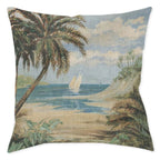 Tropical Palms Pillow