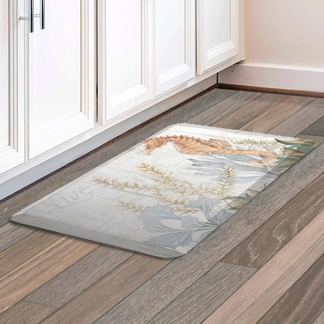 Seahorse Dream Anti-Fatigue Kitchen Mat