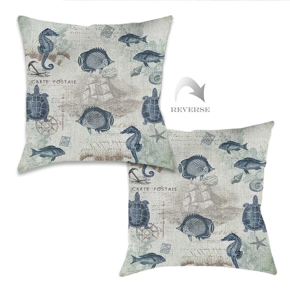 Ship Voyage Pillow