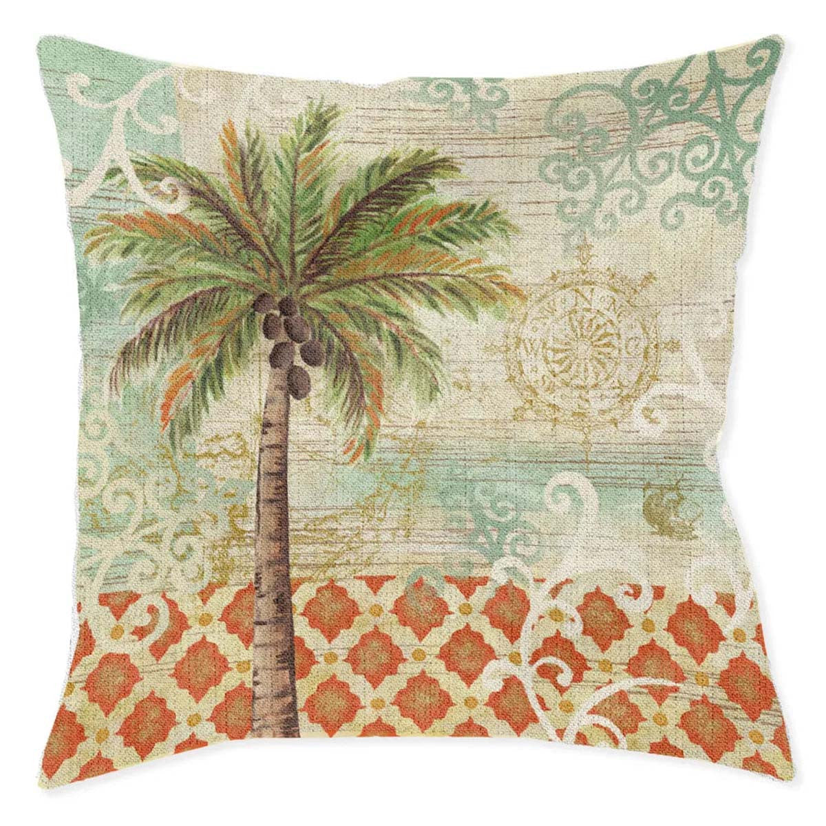 Lush Palm Pillow